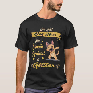 34 Het is geen hondenhaar Het is Duitse Herder Gli T-shirt
