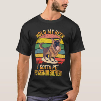 34 Hou Mijn Bier Even Vast Ik Moet Deze Duitse Her T-shirt