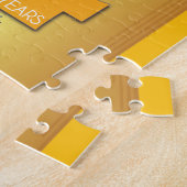 34 Jaar | AA 12 Stappen Jubileum Persoonlijk Legpuzzel (Zijkant)
