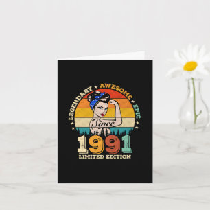 34 jaar oude Bday  34e verjaardag cadeau vrouwen Kaart