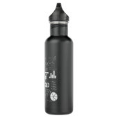 34 jaar oude Bday Wiskunde Teacher 34e verjaardags Waterfles (Rechts)