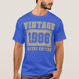 34 jaar oude editie 1988 Limited Edition 34th Bir T-shirt