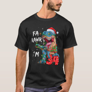 34 jaar oude Fa Rawr Ik ben 34 dinosaurus 34e verj T-shirt