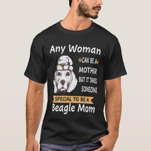 34 Speciaal om een Beagle-moeder te zijn Beagle T-shirt (Voorkant)