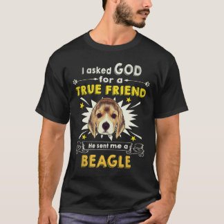 34 Vroeg God - Ware Vriend - Een Beagle T-shirt