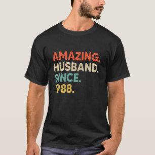34 Weddenschap aniesiër Gift Him - Amazing Husband T-shirt