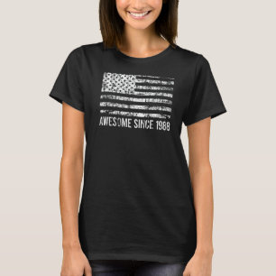 34e Amerikaanse vlag sinds 1988 Geweldige T-shirt