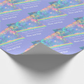 34e bruiloft Jubileum, Opal Cadeaupapier (Hoek)