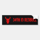 34e ID REDBULL Bumpersticker (Voorkant)