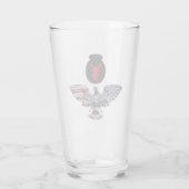 34e Infanteriedivisie Adelaar Glas (Achterkant)