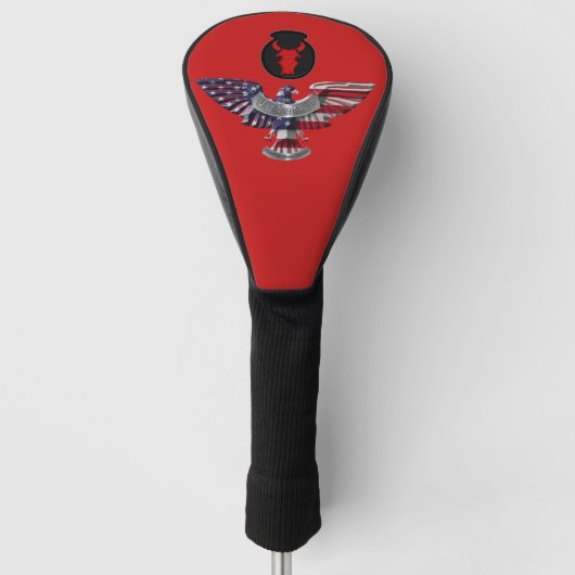 34e Infanteriedivisie Adelaar  Golfheadcover (Voorkant)