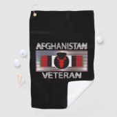 34e Infanteriedivisie Afghanistan Veteraan Golfhanddoek (Insitu)