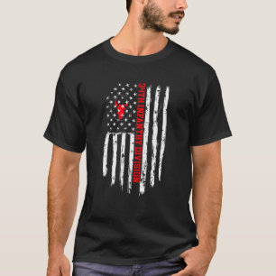 34e Infanteriedivisie Amerikaanse vlag T-shirt