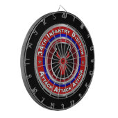 34e Infanteriedivisie Dartbord (Voorkant Links)