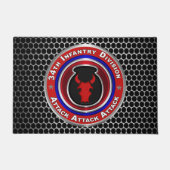 34e Infanteriedivisie Deurmat (Voorkant)