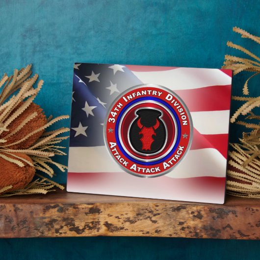 34e Infanteriedivisie Fotoplaat (Zijkant)