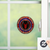 34e Infanteriedivisie  Raamsticker (Huis)