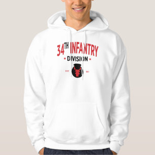 34e Infanteriedivisie - US Military Hoodie
