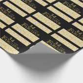 34e verjaardag cadeaupapier (Hoek)