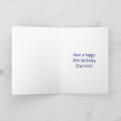 34e verjaardag: kleurrijke muzieksymbolen + regenb kaart (Binnen)