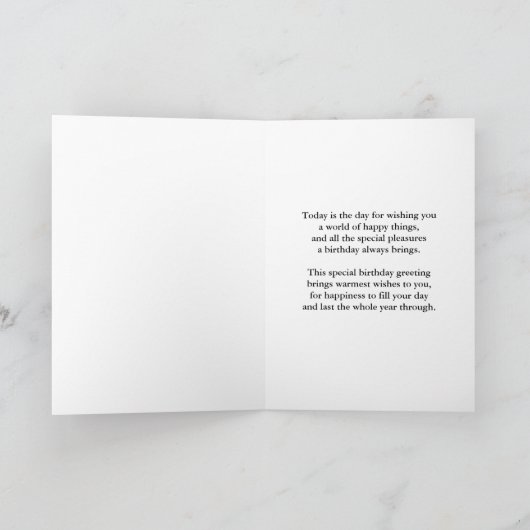 34e verjaardag met groen abstract ontwerp kaart (Binnen)