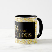 34e verjaardag mok (Voorkant rechts)