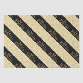 34e verjaardag tissuepapier