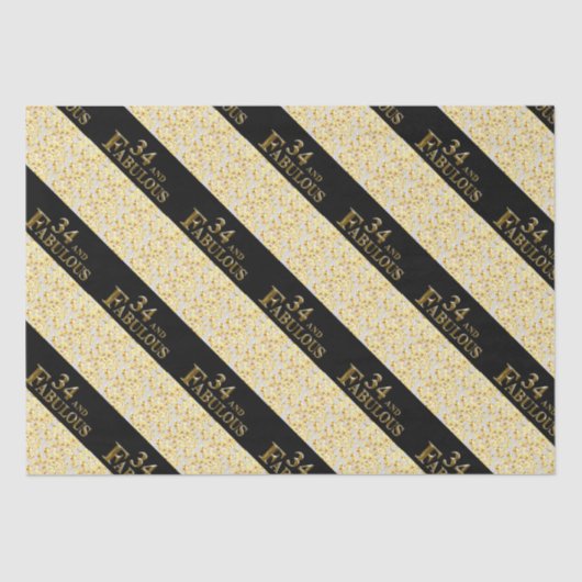 34e verjaardag tissuepapier (Voorkant)