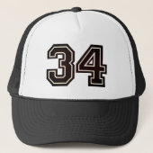 34e verjaardag trucker pet (Voorkant)