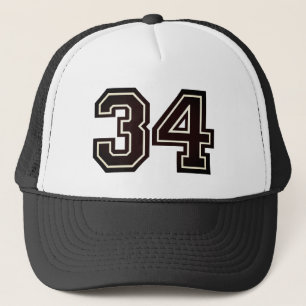 34e verjaardag trucker pet