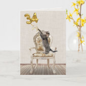 34e verjaardag van de ballonnen en de kat van de t kaart (Gele Bloem)