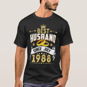 34e weddenschap Jubileum Beste man sinds 1988 T-shirt