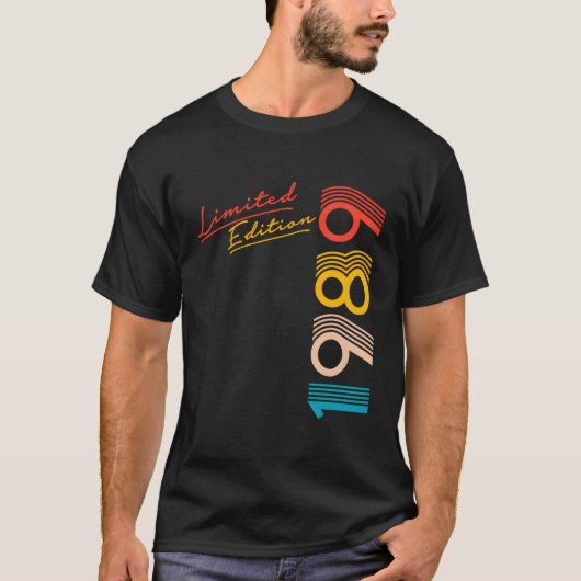 34e werkdag 34 jaar 1989 t-shirt (Voorkant)