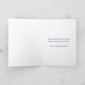 34th Birthday, Ageometer Reading Kaart (Binnen)