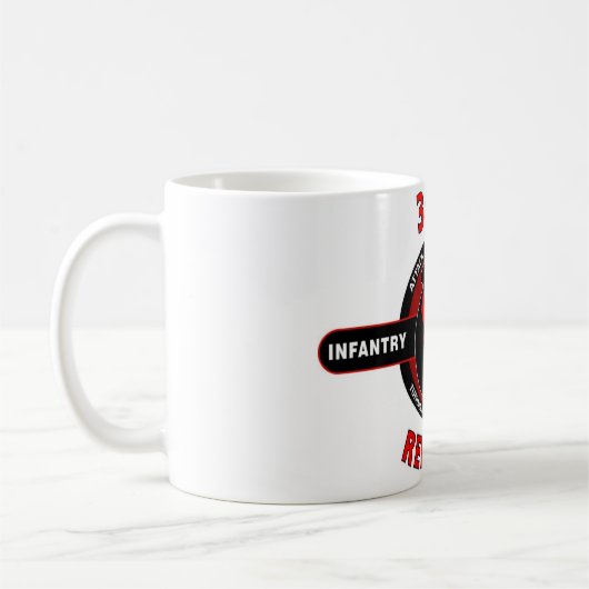 34th INFANTRY DIVISION" RED BULL" Koffiemok (Links)