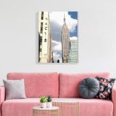34th Street Empire State Building Manhattan NYC Canvas Afdruk (Insitu (Woonkamer))