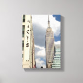 34th Street Empire State Building Manhattan NYC Canvas Afdruk (Voorkant)