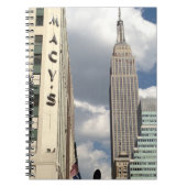 34th Street Empire State Building Manhattan NYC Notitieboek (Voorkant)