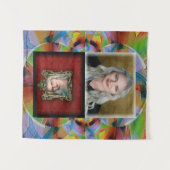 34x40 Belle en Beest Wandkleed (Voorkant (horizontaal))