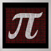 3500 Pi-Poster Poster (Voorkant)