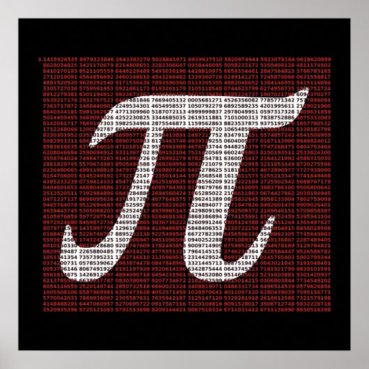 3500 Pi-Poster Poster (Voorkant)