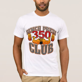 350 Club Bench Press Fit TShirt