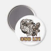350 LT1 Corvette Motor Magneet (Voorkant / Achterkant)
