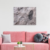 350 miljoen jaar Fossiele foto's van oud Plant Canvas Afdruk (Insitu (Woonkamer))