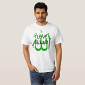 350px-Allah-green_svg, IK HOU VAN ALLAH T-shirt (Voorkant volledig)