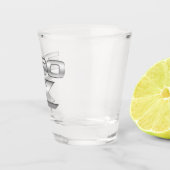 350Z chroom badge shotglas Shot Glas (Rechts)