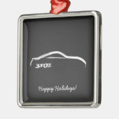 350Z de witte Ornamenten van Kerstmis van de (Links)