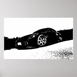 350z front-stance poster