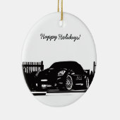 350Z kerstversieringen Keramisch Ornament (Rechts)