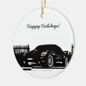 350Z kerstversieringen Keramisch Ornament (Links)